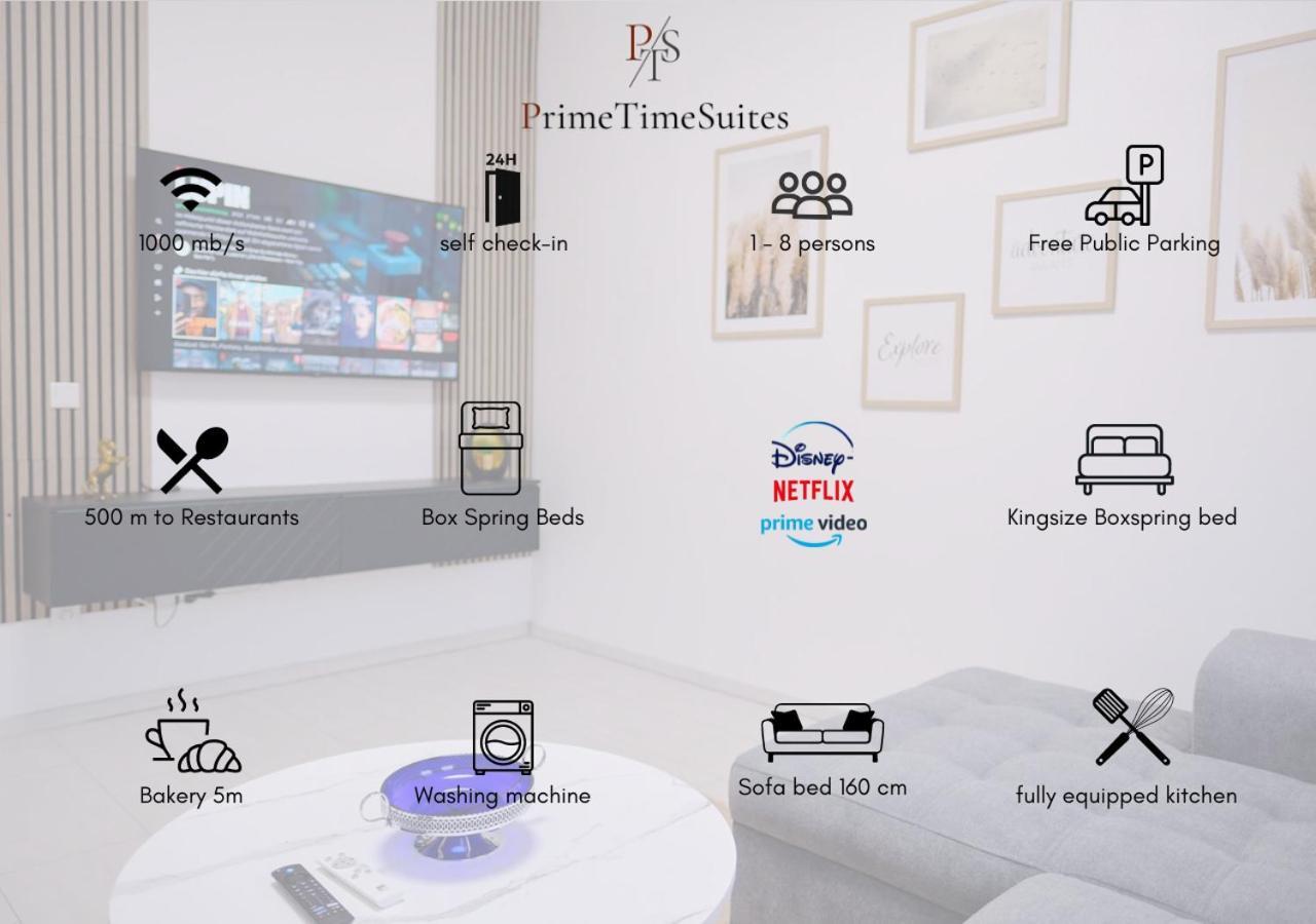 Primetime Suite Fuer 8+Kueche/Wifi Есен Екстериор снимка